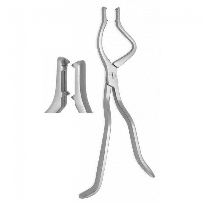 DIsimpaction Tessier-Rowe Forceps, 40mm, 23 cm Length DIsimpaction Tessier-Rowe Forceps, 40mm, 23 cm Length