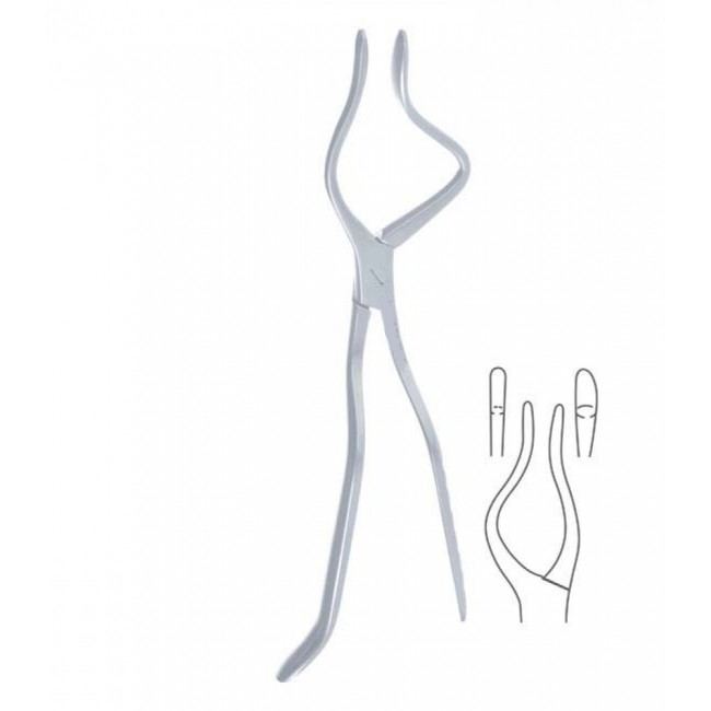 Rowe Maxillary Disimpaction Forceps, 23 cm Length Rowe Maxillary Disimpaction Forceps, 23 cm Length