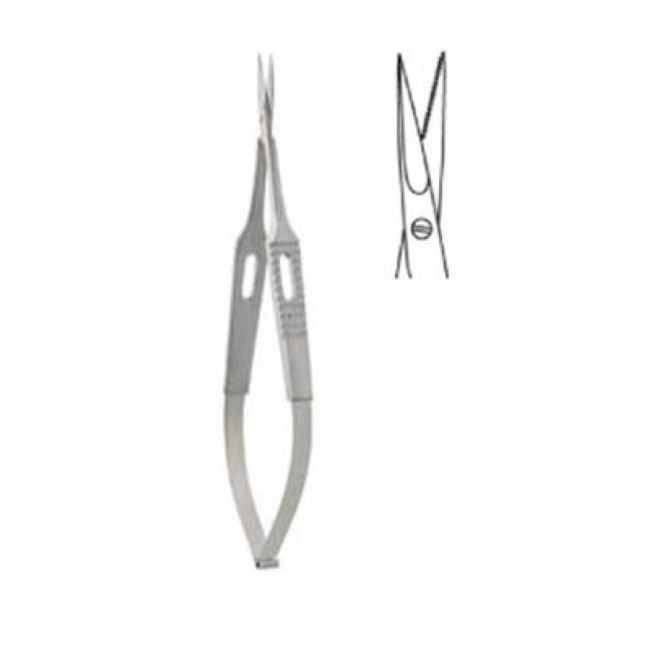 Micro Scissor, Serrated Blades, 15 cm