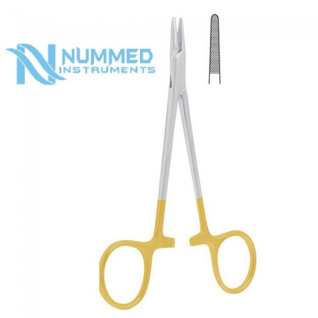 Halsey T.C. (Tungsten Carbide) Needle Holder,13 cm Halsey T.C. (Tungsten Carbide) Needle Holder,13 cm