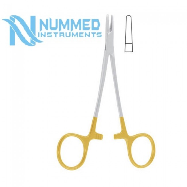 Webster T.C. (Tungsten Carbide) Needle Holder,Smooth Jaw,12 cm Webster T.C. (Tungsten Carbide) Needle Holder,Smooth Jaw,12 cm