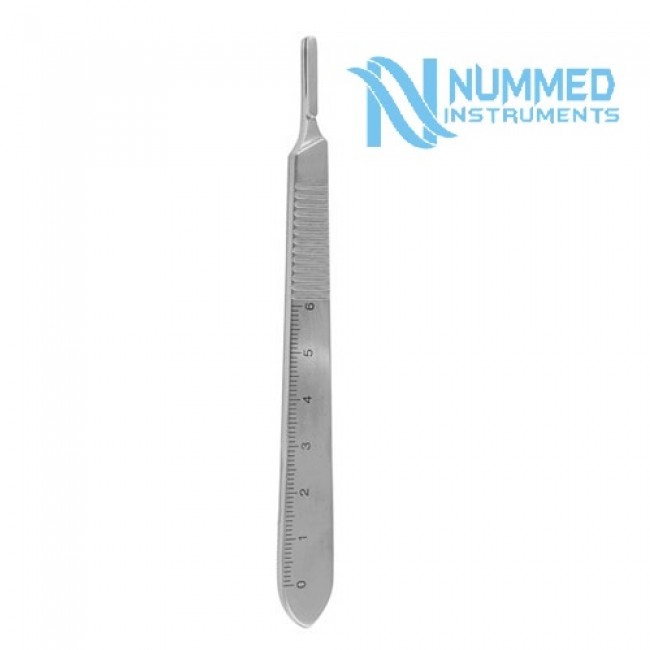 Bard-Parker (BP Handle) Graduation Scalpel Handle No. 3, 12 cm Bard-Parker (BP Handle) Graduation Scalpel Handle No. 3, 12 cm