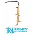 Ferriera Style Fiber Optic Retractor With Smooth End,Double Handle Ferriera Style Fiber Optic Retractor With Smooth End,Double Handle