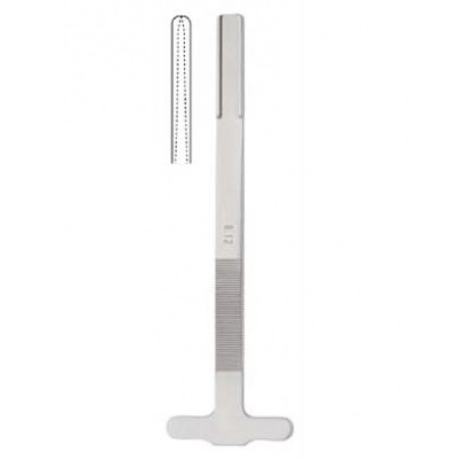 Rubin Edged Bone Chisel, T Shape, 18 cm Rubin Edged Bone Chisel, T Shape, 18 cm