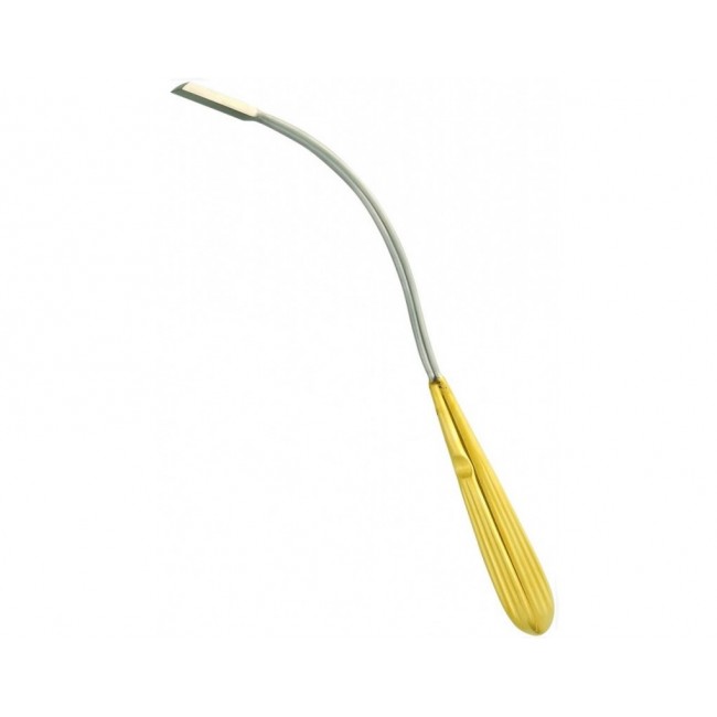 Fronto Glabellar Dissector,S Shaped,7 mm Tip ,26.5 cm Fronto Glabellar Dissector,S Shaped,7 mm Tip ,26.5 cm