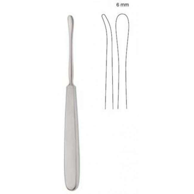 Yankauer Septum Elevator,Blunt,6 mm, 18 cm Yankauer Septum Elevator,Blunt,6 mm, 18 cm