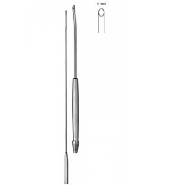 Suction Elevator With Guide, 4 mm, 21 cm Suction Elevator With Guide, 4 mm, 21 cm