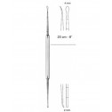 Cottle Periosteal Elevator,Double Ended Fine, 2/4 mm, 20 cm Cottle Periosteal Elevator,Double Ended Fine, 2/4 mm, 20 cm