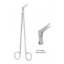Mills Scissor,Angled 45,Probe Pointed, 21 cm Mills Scissor,Angled 45,Probe Pointed, 21 cm