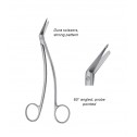 Dura Scissor , Schmieden-Taylor Strong Pattern,Angled 60,Probe Pointed, 17 cm Dura Scissor , Schmieden-Taylor Strong Pattern,Angled 60,Probe Pointed, 17 cm