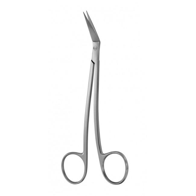 Locklin Scissors,Angle Bent Saw Edge, 16.5 cm