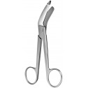 Lister-Excentric Bandage Scissors,Angled to Sideways,Serrated Lister-Excentric Bandage Scissors,Angled to Sideways,Serrated