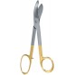 Baby-Bruns Scissors,Angled Side,T/C (Tungsten Carbide), 19.5 cm