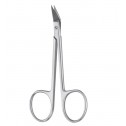 Wilmer Delicate Scissors, 10 cm ,Curved Bent Wilmer Delicate Scissors, 10 cm ,Curved Bent