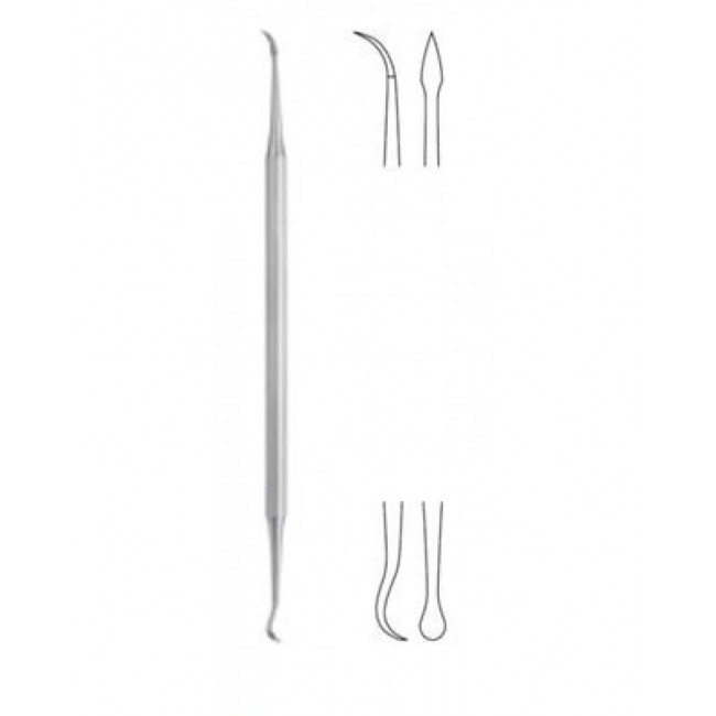 Mcindoe Cleft Palate Raspatory, 16.5 cm Mcindoe Cleft Palate Raspatory, 16.5 cm