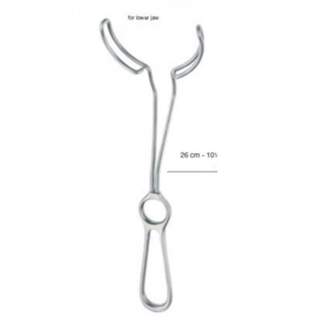 Lip Retractor For Lower Jaw, 26 cm Lip Retractor For Lower Jaw, 26 cm
