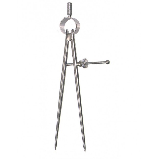 Knochen Messzirkel Bone Bow Spacer, 19.5 cm, Sharp Tips Knochen Messzirkel Bone Bow Spacer, 19.5 cm, Sharp Tips