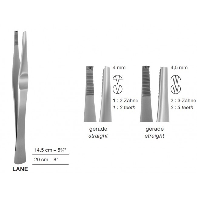 LANE Tissue Forceps