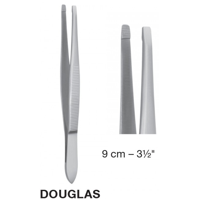 DOUGLAS Cilia Forceps 9 cm