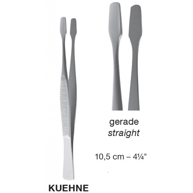 KUEHNE Cilia Forceps 10.5 cm