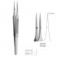 Dissecting Micro Forceps, Smooth, Straight, Point 0.7 mm