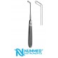Joseph Button End Rhinoplasty Knife , Angled, 16 cm