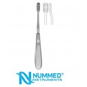 Lewis Nasal Rasp , 19 cm ,Cutting Edge 15 x 8 mm Lewis Nasal Rasp , 19 cm ,Cutting Edge 15 x 8 mm