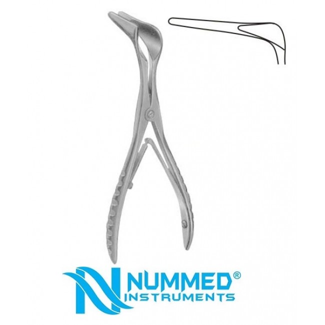 Cottle Nasal Speculum , 14.5 cm, Blade Length 90 mm Cottle Nasal Speculum , 14.5 cm, Blade Length 90 mm