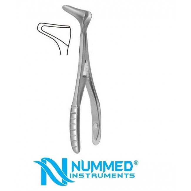 Hartmann-Halle Nasal Speculum , 15.5 cm, Blade Length 27 mm Hartmann-Halle Nasal Speculum , 15.5 cm, Blade Length 27 mm